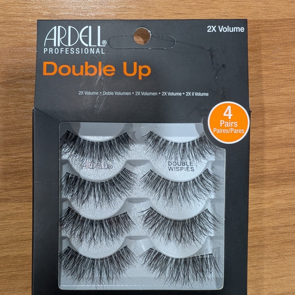 Ardell Professional Double Up 2x Volume False Lashes, 4 pairs.

New in box